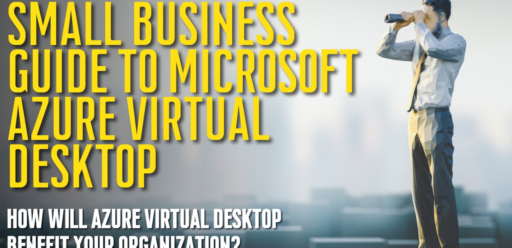 Microsoft Azure Virtual Desktop workspace on a computer