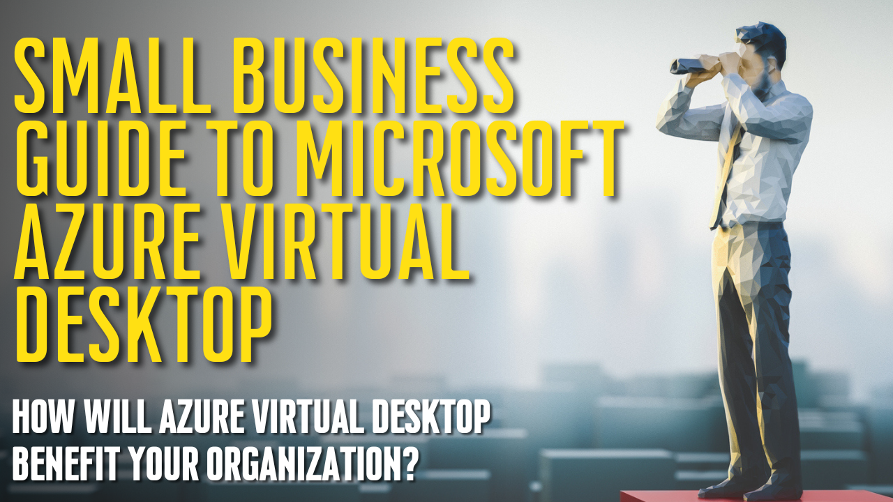 Microsoft Azure Virtual Desktop workspace on a computer
